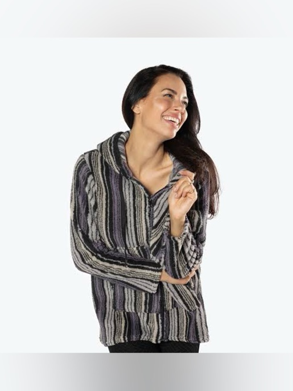 NWT lug Echo Sherpa Zipper Cardigan XL